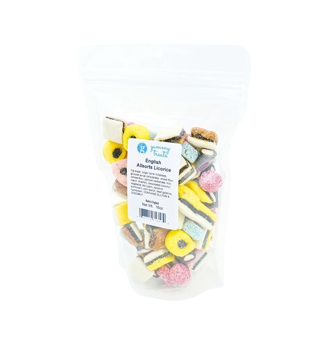 Dutch Hutch  Allsorts English Licorice 1 lb  by Gustafs