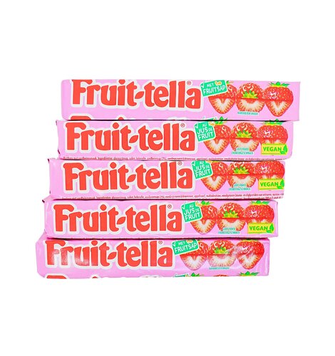 Fruittella Strawberry 5 roll pack