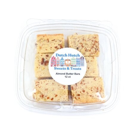 Dutch Hutch Almond Butter Bars  12 ct