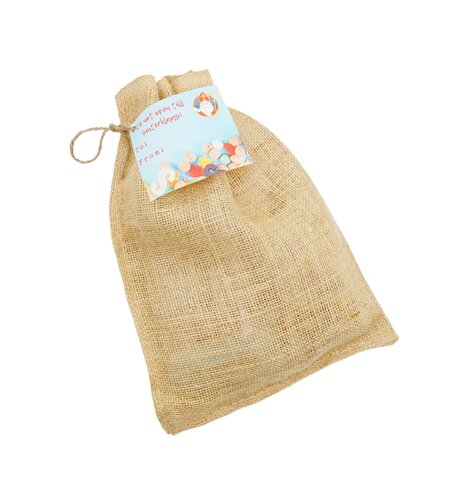 Sweets From Sinterklaas Burlap Gift Bag