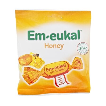 Em-eukal Honey Cough Drop Lozenge  by Dr. Soldan 1.8oz Bag