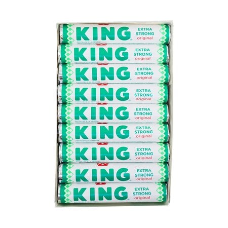 King Peppermint Extra Strong - 36 Roll Box