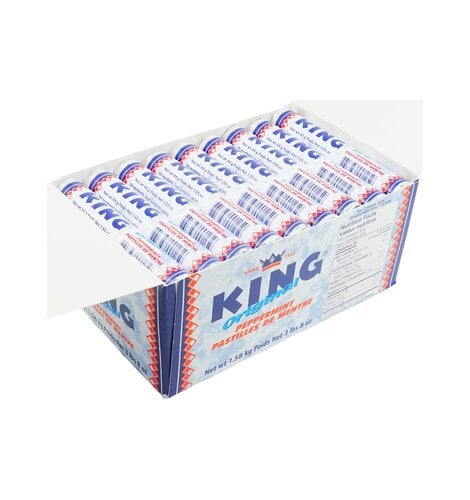 King Peppermint Rolls Box 36 ct