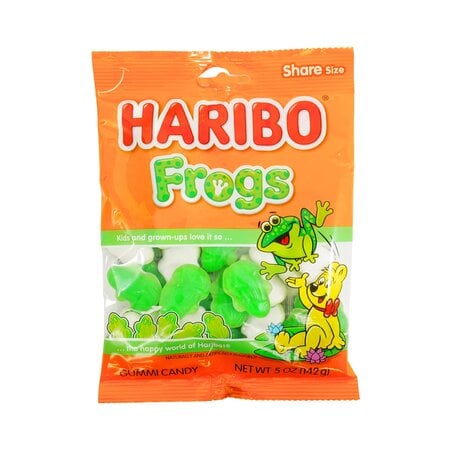 Haribo Frogs 5oz Bags