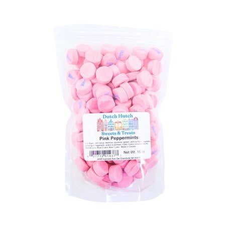 Dutch Hutch Canada Rito  Pink Wintergreen Mints 1 LB Bag