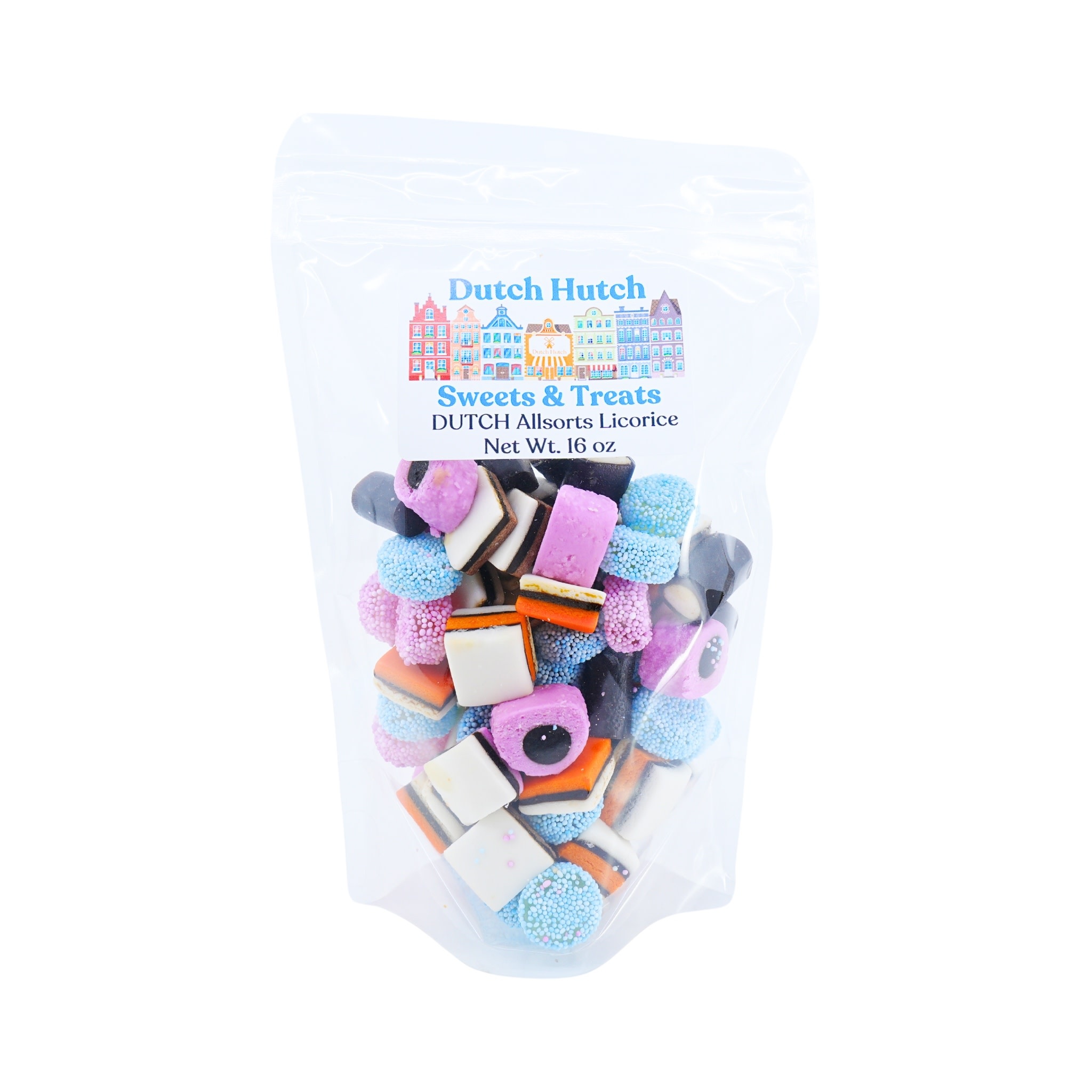 Gustaf's DUTCH Licorice Allsorts 1 LB BAG - Peters Gourmet