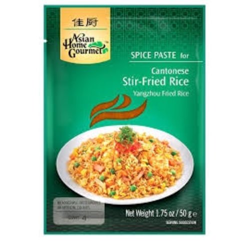 Asian Home Gourmet Asian Home Gourmet Cantonese Stir Fried Rice Mix 1.75 oz Asian Home Gourmet Asian Home Gourmet Cantonese Stir Fried Rice Mix 1.75 oz