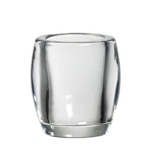 Bolsius Bolsius TeaLight Oval Holder Transparent 3 x 2.8 inch Bolsius Bolsius TeaLight Oval Holder Transparent 3 x 2.8 inch