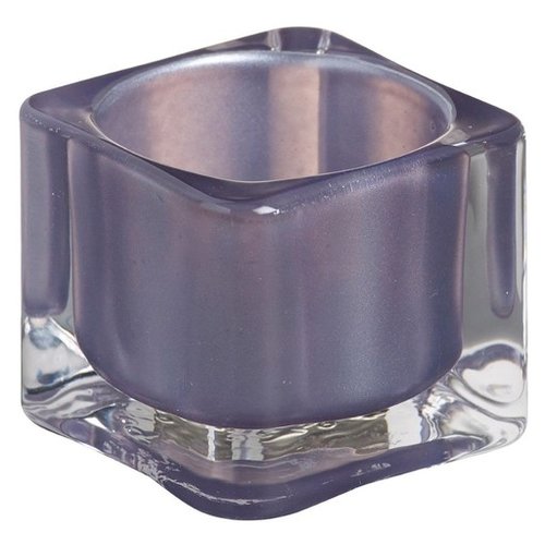 Bolsius Bolsius TeaLight Square Holder Misty Blue 1.5 x 2.2 inch Bolsius Bolsius TeaLight Square Holder Misty Blue 1.5 x 2.2 inch