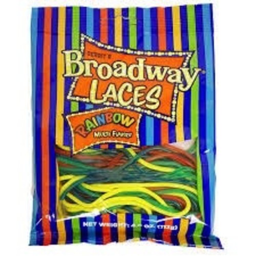 Broadway Rainbow Laces 4 oz Broadway Rainbow Laces 4 oz