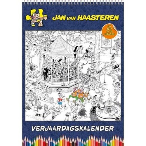 Jan van Haasteren Color Yourself Calendar Jan van Haasteren Color Yourself Calendar
