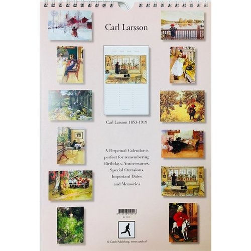 Carl Larsson Everlasting Calendar 11 x 7.5 inch Carl Larsson Everlasting Calendar 11 x 7.5 inch