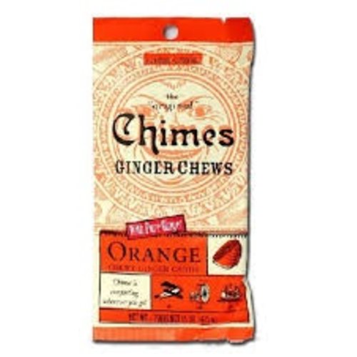 Chimes Chimes Orange Ginger Chews 1.5 Ounce Chimes Chimes Orange Ginger Chews 1.5 Ounce