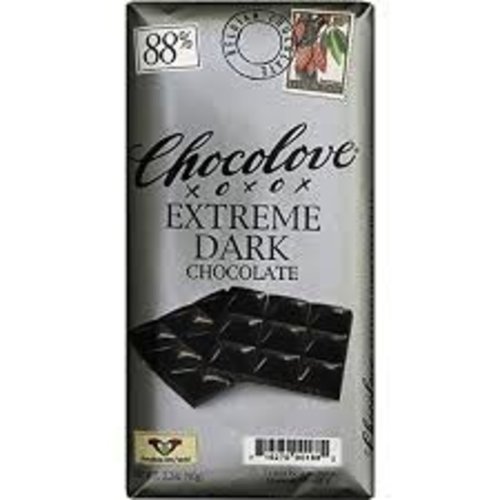 Chocolove Chocolove 88% Extreme Dark 3.2 oz Bar Chocolove Chocolove 88% Extreme Dark 3.2 oz Bar