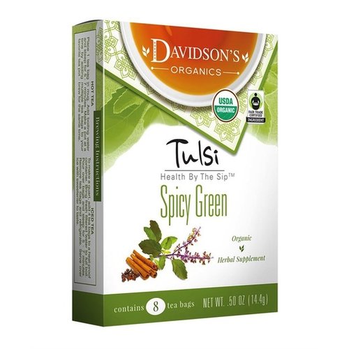 Davidsons Davidsons Spicy Green Tulsi Tea Davidsons Davidsons Spicy Green Tulsi Tea