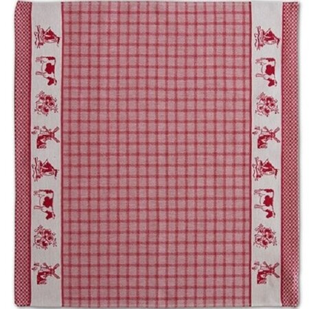 DDDDD Dutchie - Red TEA Towel 24x23 inch