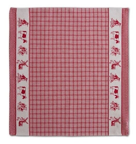 DDDDD Dutchie - Red TEA Towel 24x23 inch