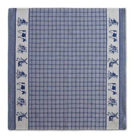DDDDD Dutchie - Blue TEA Towel 24x23 inch