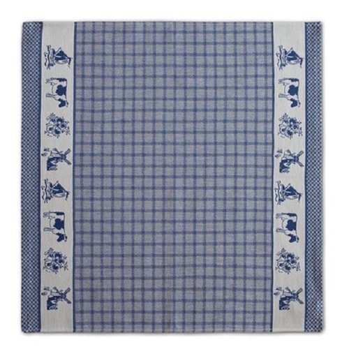 DDDDD DDDDD Dutchie - Blue TEA Towel 24x25 inch DDDDD DDDDD Dutchie - Blue TEA Towel 24x25 inch