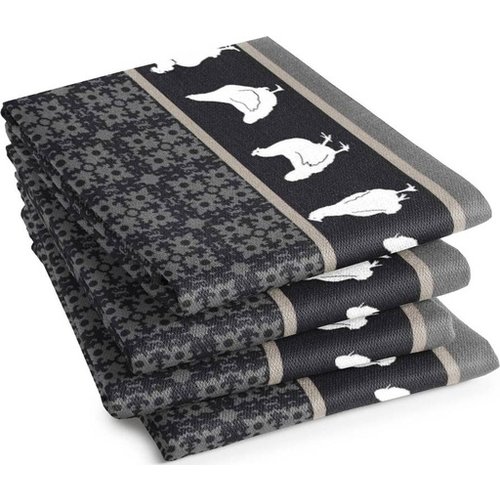 DDDDD DDDDD Chicken Tea Towel Grey 24x25 inch DDDDD DDDDD Chicken Tea Towel Grey 24x25 inch