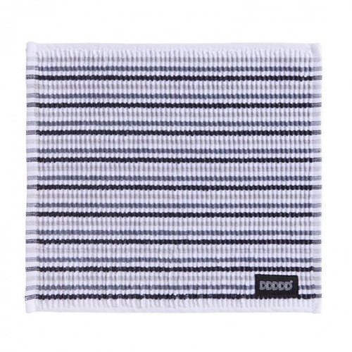 DDDDD DDDDD Dish Cloth Neutral Striped(gray white black) DDDDD DDDDD Dish Cloth Neutral Striped(gray white black)