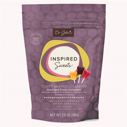 Dr Johns Dr Johns Inspired Sweets Fruits Tooth Lollipops 8 oz Dr Johns Dr Johns Inspired Sweets Fruits Tooth Lollipops 8 oz