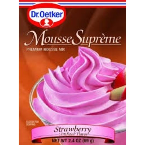 Dr Oetker Dr Oetker Strawberry Mousse 2.7 oz box Dr Oetker Dr Oetker Strawberry Mousse 2.7 oz box