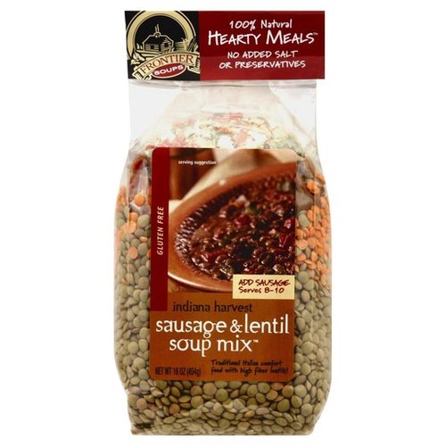 Frontier Soups Frontier Indiana Harvest Sausage & Lentil Soup Frontier Soups Frontier Indiana Harvest Sausage & Lentil Soup