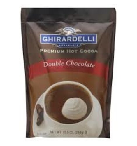 Ghirardelli Double Chocolate Cocoa 10.5 oz Pouch