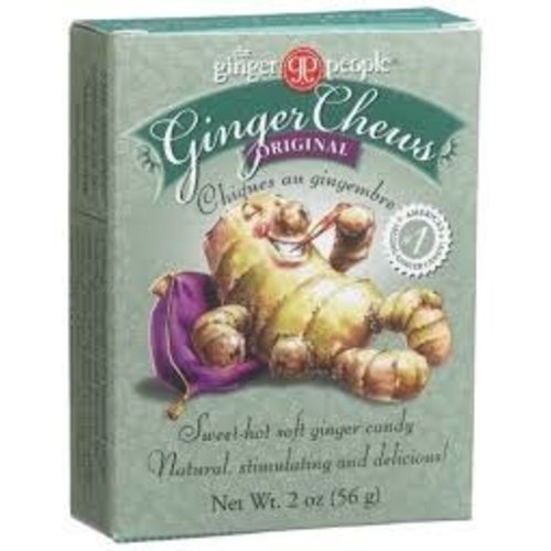 Ginger People Ginger People Ginger Chews Travel Pack 1.6 oz Ginger People Ginger People Ginger Chews Travel Pack 1.6 oz