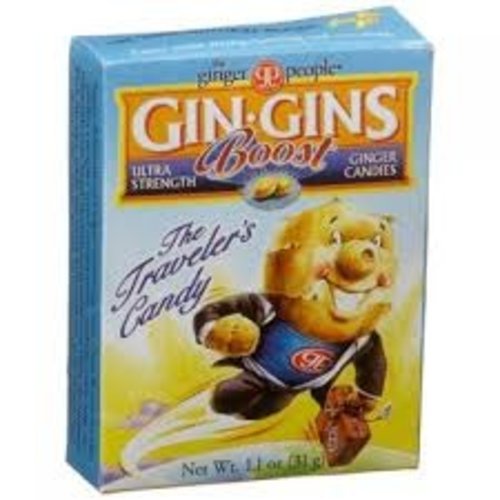 Ginger People Ginger People Super Strength Gin Gins 1.1 oz travel box Ginger People Ginger People Super Strength Gin Gins 1.1 oz travel box