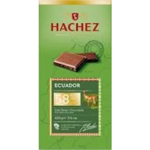 Hachez Hachez Ecaudor 58% Cocoa Bar Hachez Hachez Ecaudor 58% Cocoa Bar