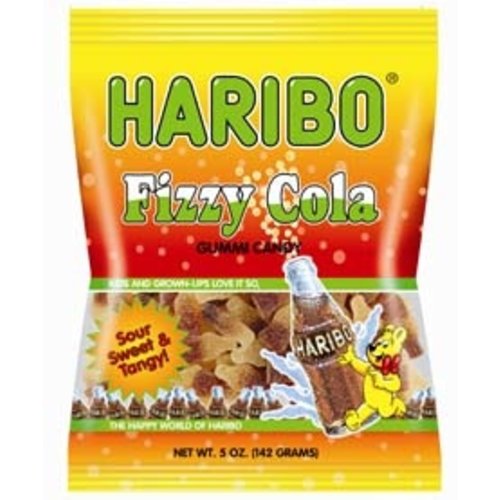 Haribo Haribo Fizzy Cola 5oz Bag DC Haribo Haribo Fizzy Cola 5oz Bag DC