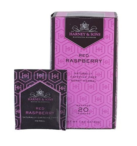 Harney & Sons Premium Red Raspberry Tea 20 Ct Box
