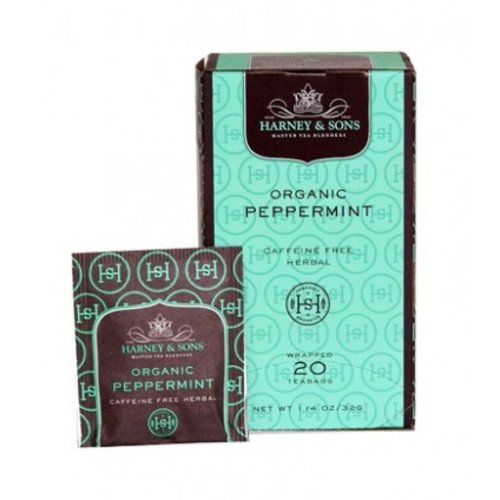 Harney & Son Harney & Sons Organic Peppermint tea 20 ct box Harney & Son Harney & Sons Organic Peppermint tea 20 ct box
