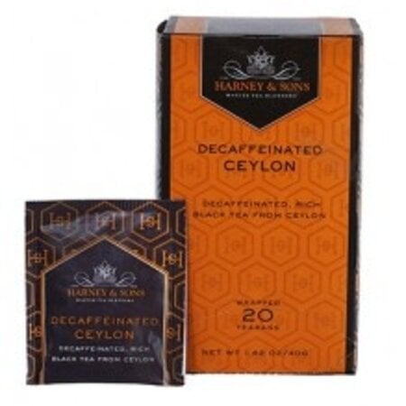 Harney & Sons Decaf Ceylon Tea 20 Ct Box