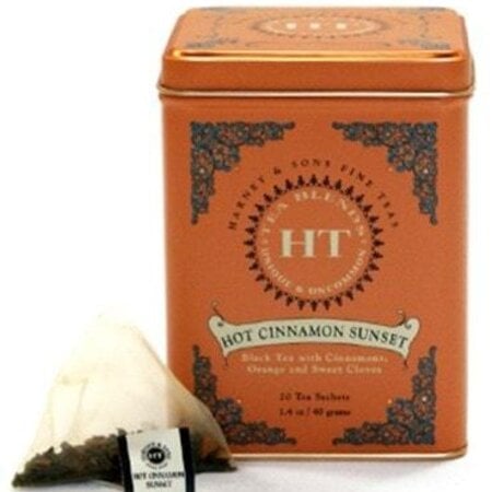 Harney & Sons Hot Cinnamon Sunset Tea 20 Ct Tin