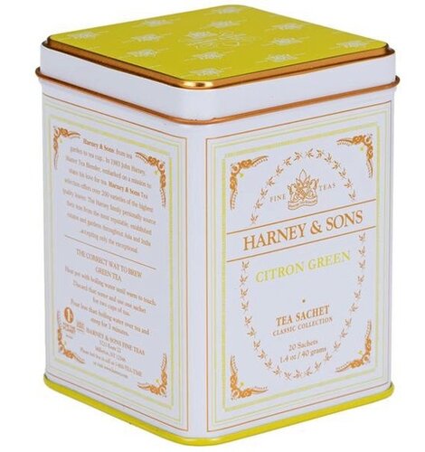 Harney & Sons Citron Green Classic White Tea Tin