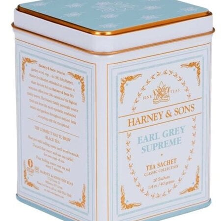 Harney & Sons Earl Grey Classic White Tea Tin