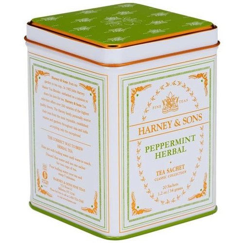 Harney & Son Harney & Sons Peppermint Tin 20 Ct Harney & Son Harney & Sons Peppermint Tin 20 Ct