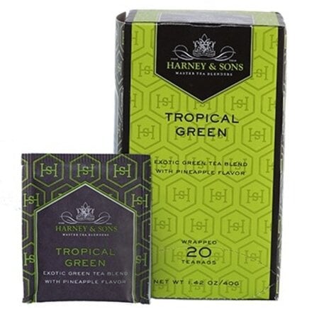 Harney & Sons Tropical Green Tea 20 Ct Box