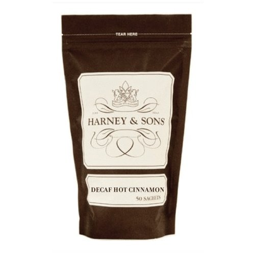 Harney & Son Harney & Son Decaf Hot Cinnamon Spice Tea 50 ct sachet Bag Harney & Son Harney & Son Decaf Hot Cinnamon Spice Tea 50 ct sachet Bag
