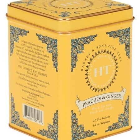 Harney & Sons Peaches & Ginger Tin