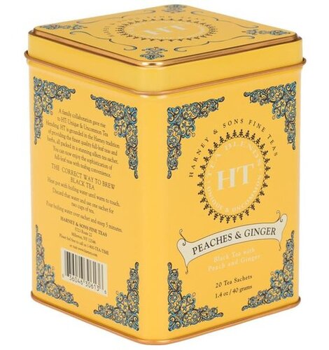 Harney & Sons Peaches & Ginger Tin