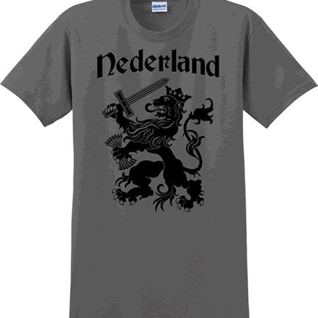 Nederland Lion T-Shirt XL Gray