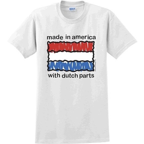 Dutch Parts T-Shirt Adult Small DC Dutch Parts T-Shirt Adult Small DC