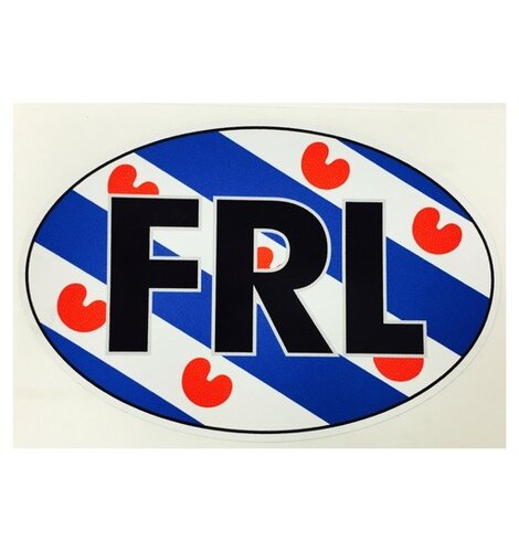 FRL Friesland car sticker