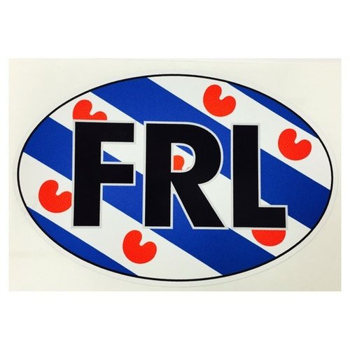 FRL Friesland car sticker FRL Friesland car sticker