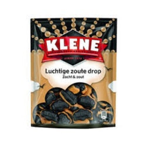 Klene Klene Luchtige Drop Zout 200g Klene Klene Luchtige Drop Zout 200g