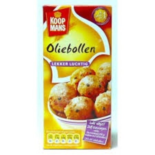 Koopmans Koopmans Oliebollen Mix 500 gr 16 oz Koopmans Koopmans Oliebollen Mix 500 gr 16 oz